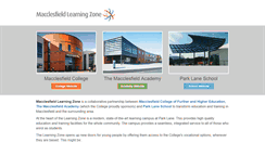 Desktop Screenshot of learningzone.ac.uk